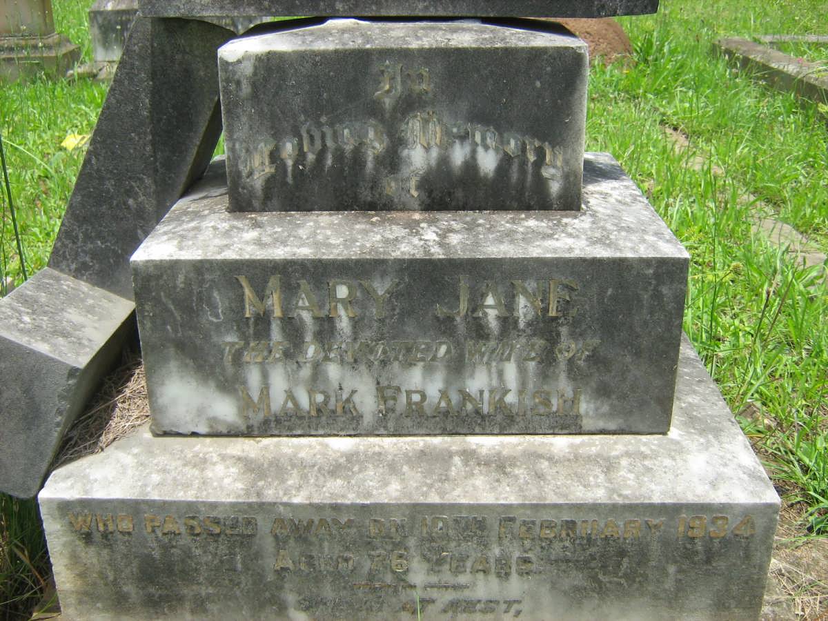 FRANKISH Mary Jane -1934