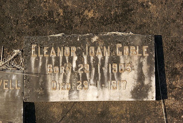 GOBLE Eleanor Joan 1905-1917