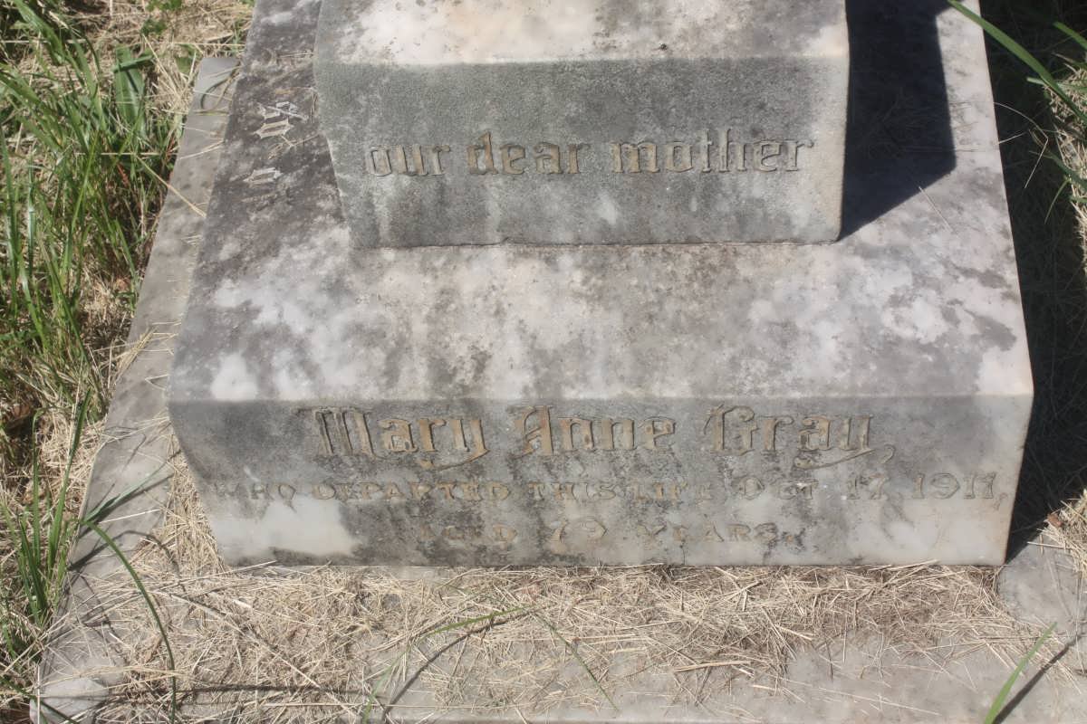GRAY Mary Anne -1911