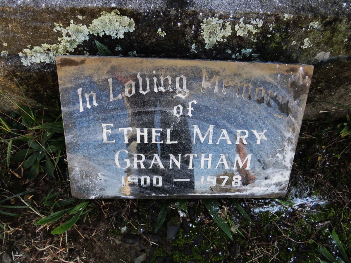 GRANTHAM Walter Lewis -1921 :: GRANTHAM Florence Sophia -1937 :: GRANTHAM Ethel Mary 1900-1978 _2