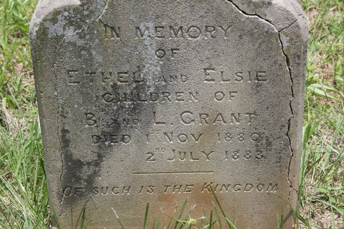 GRANT Ethel -1880 :: GRANT Elsie -1883