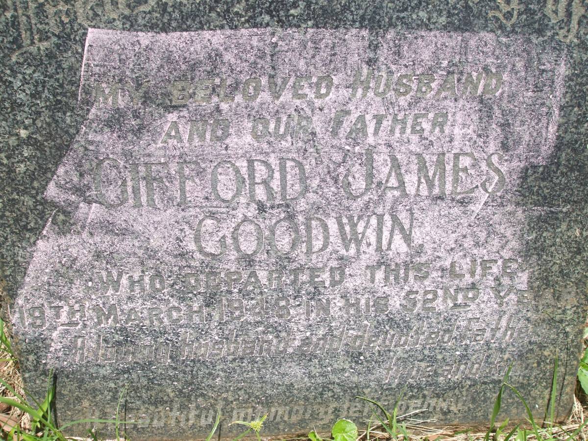 GOODWIN Gifford James -1948