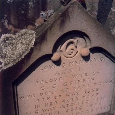 GRIFFIN Annie -1878