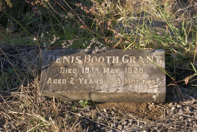 GRANT Denis Booth -1928