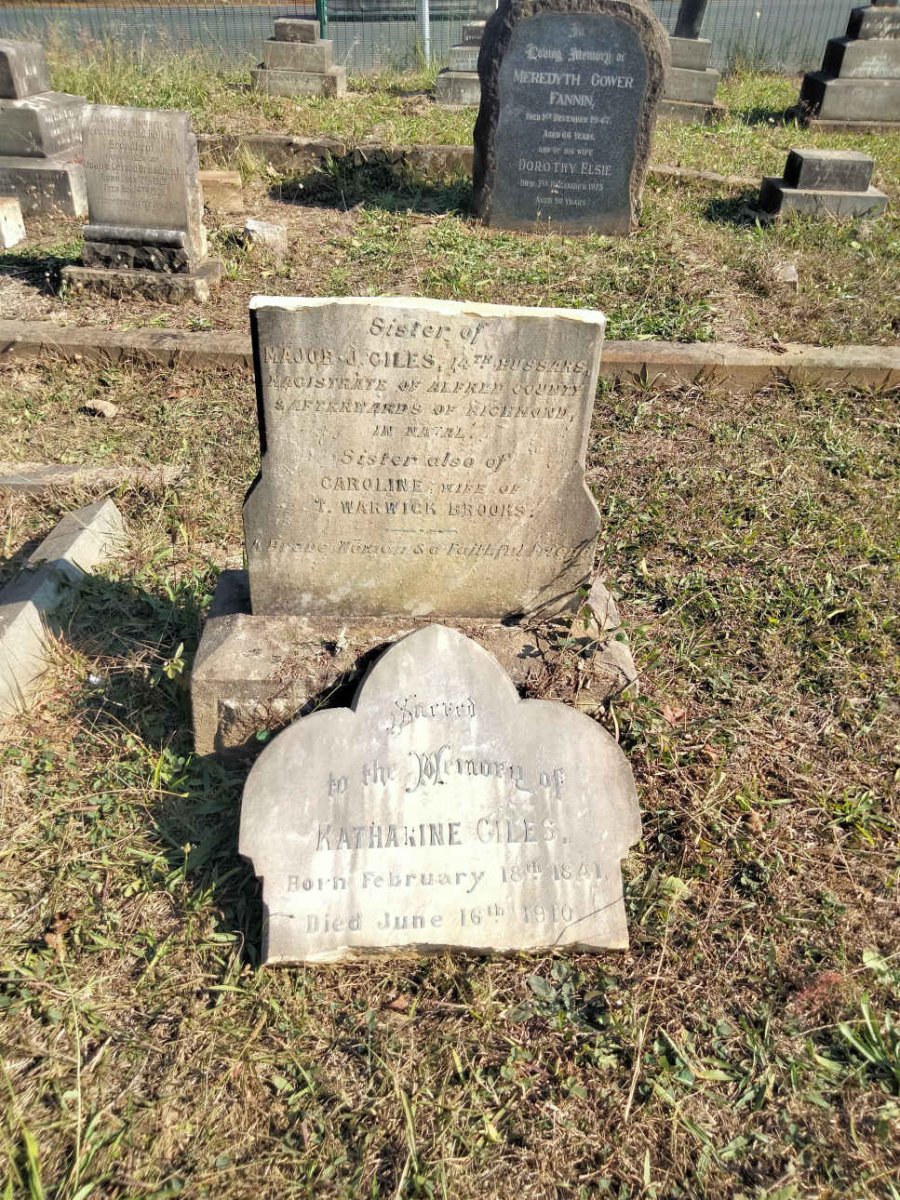 GILES Katharine 1841-1910