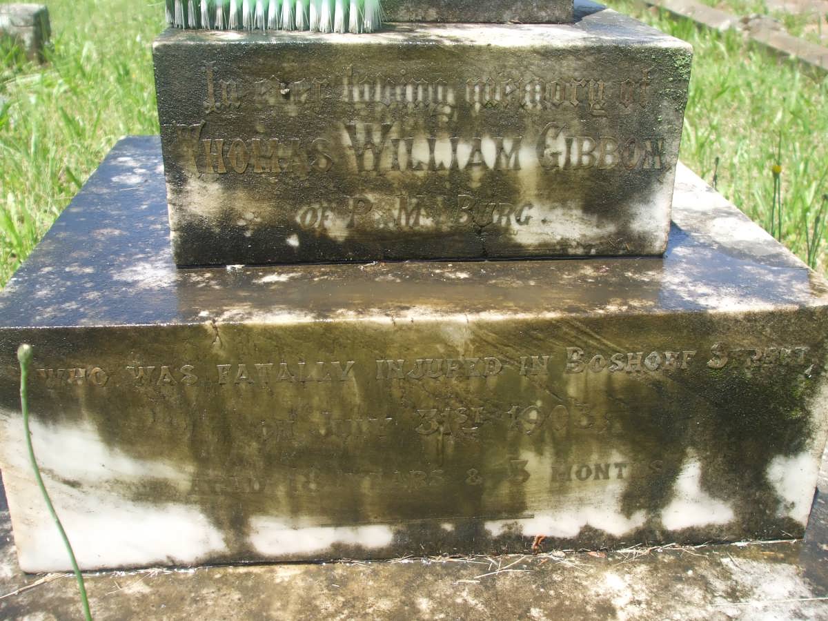 GIBBON Thomas William -1903