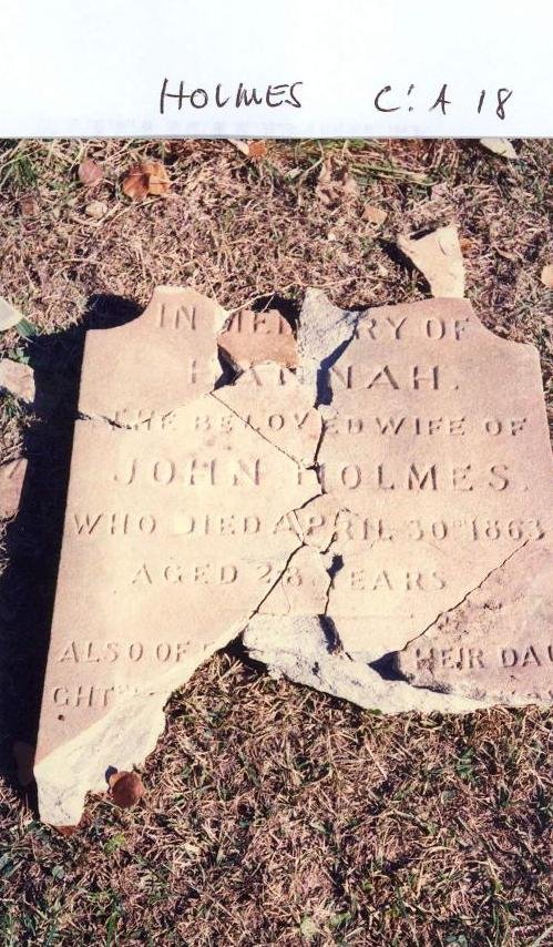 HOLMES Hannah -1863 