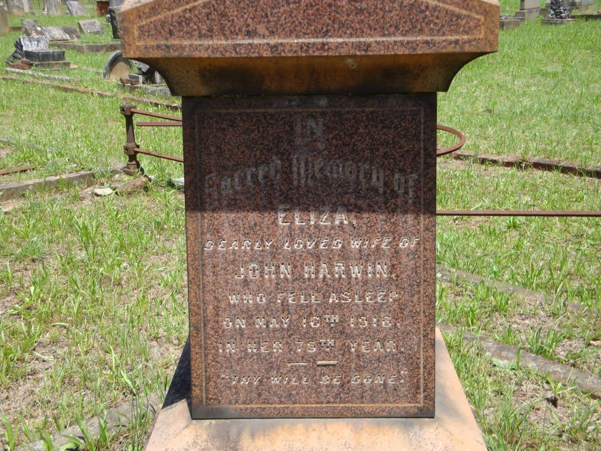 HARWIN John -1927 & Eliza -1916 _2