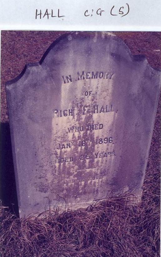 HALL Rich. F. -1896