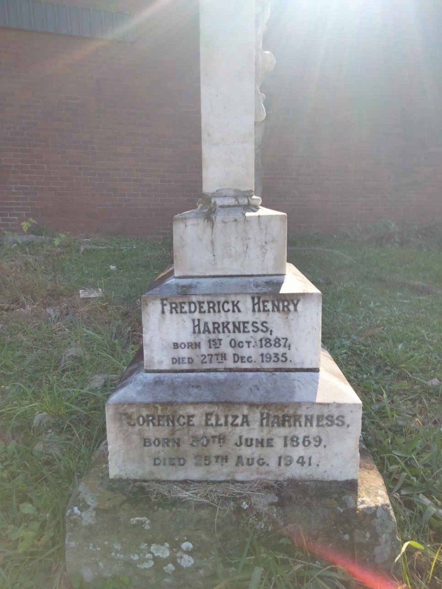 HARKNESS Frederick Henry 1882-1935 & Florence Eliza 1869-1941