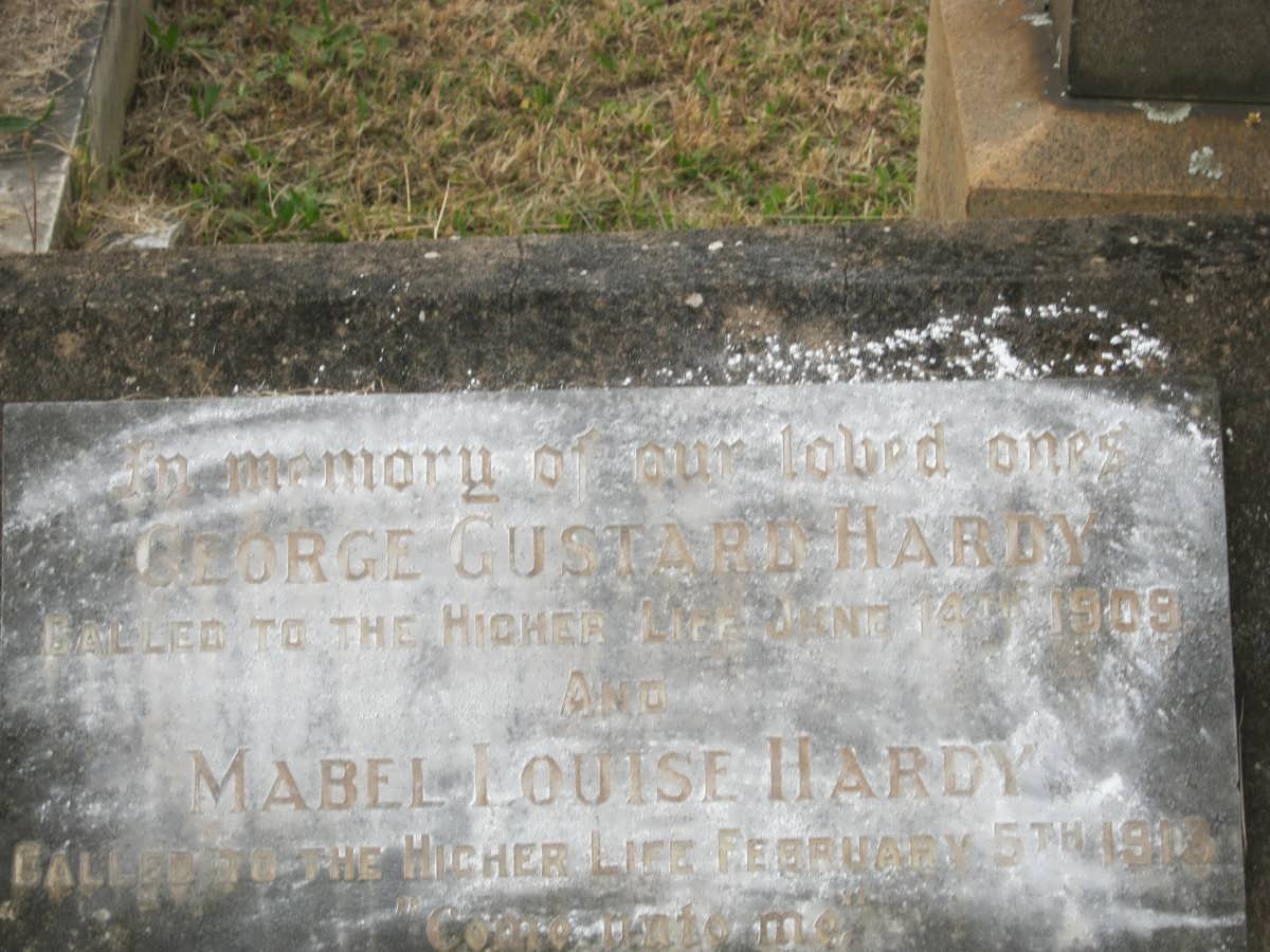 HARDY George Gustard -1909 &amp; Mabel Louise -1912