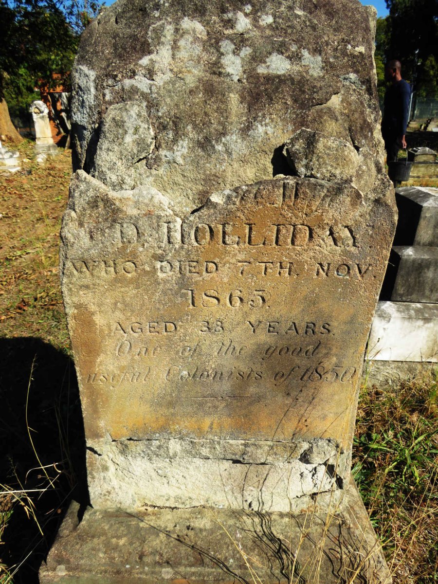 HOLLIDAY Mary -1865