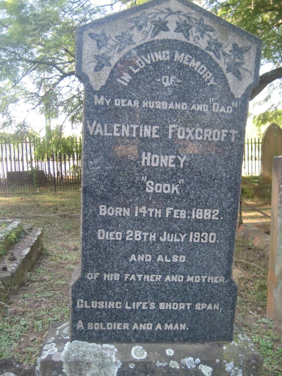 HONEY Valentine Foxcroft 1882-1930 :: HONEY ?