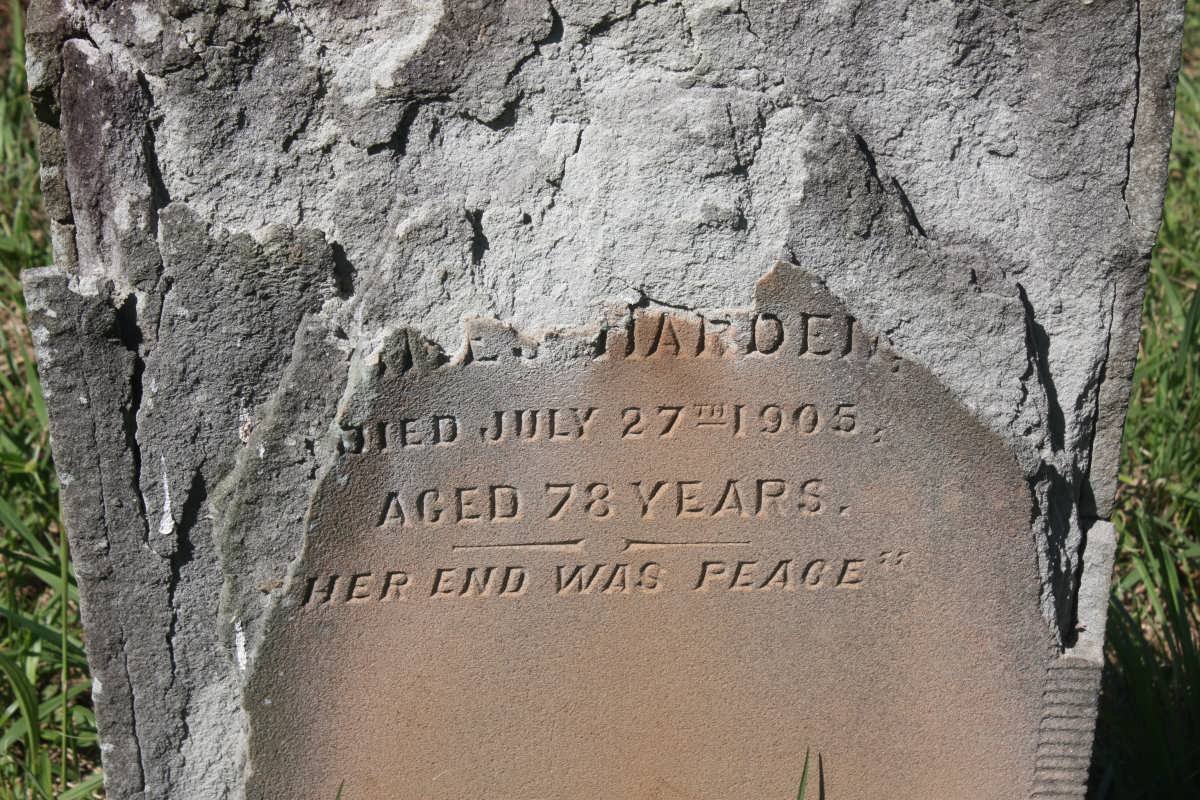 HARDEN ? -1905