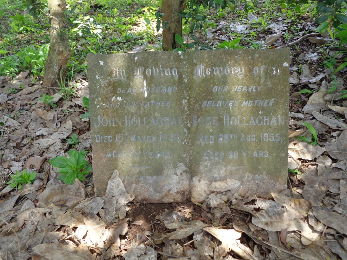 HOLLAGHAN John -1946 &amp; Rose -1955