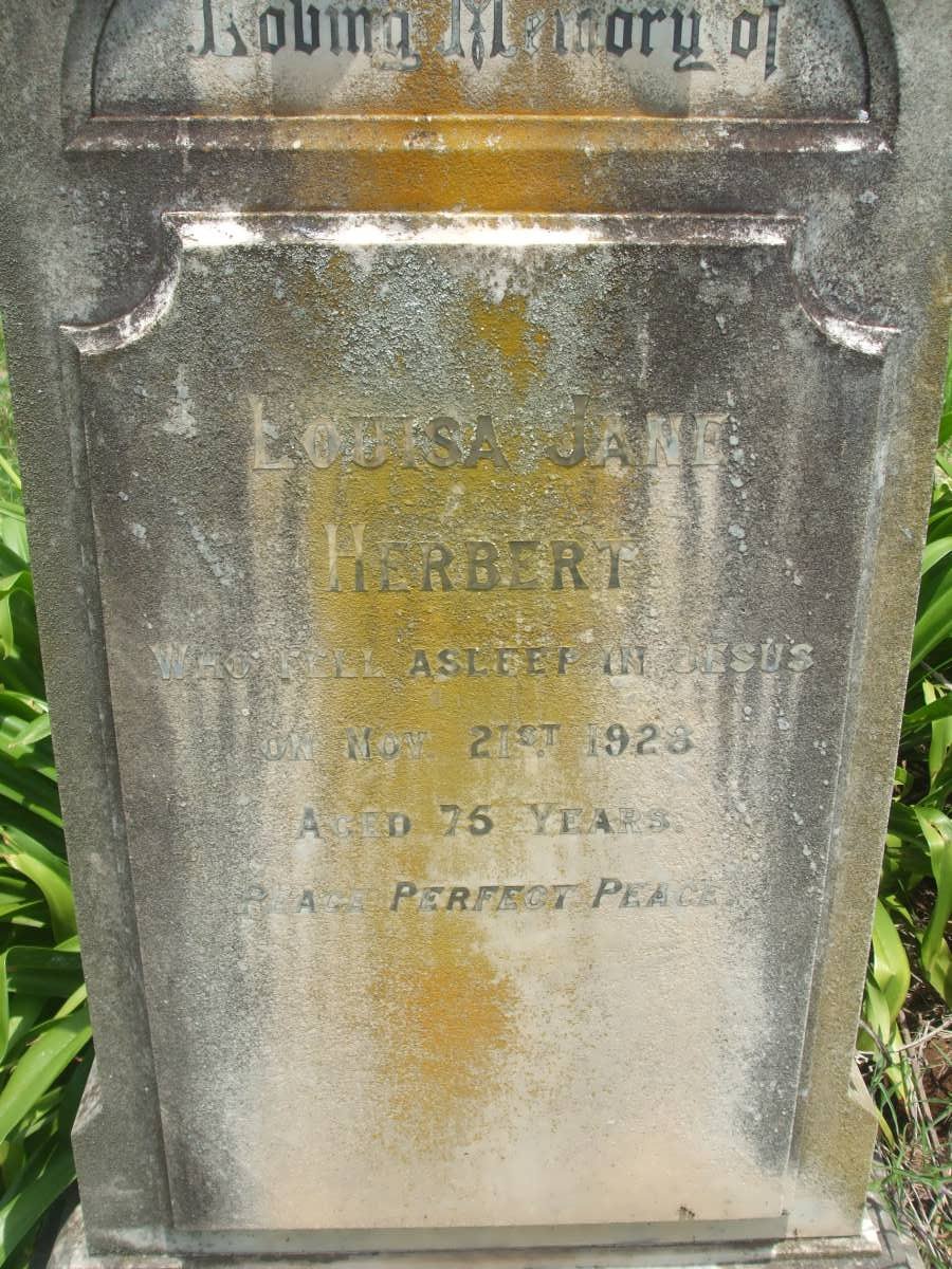 HERBERT Louisa Jane -1928