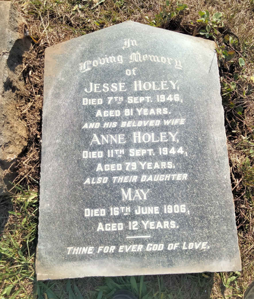 HOLEY Jesse -1946 & Anne -1944 :: HOLEY May -1906
