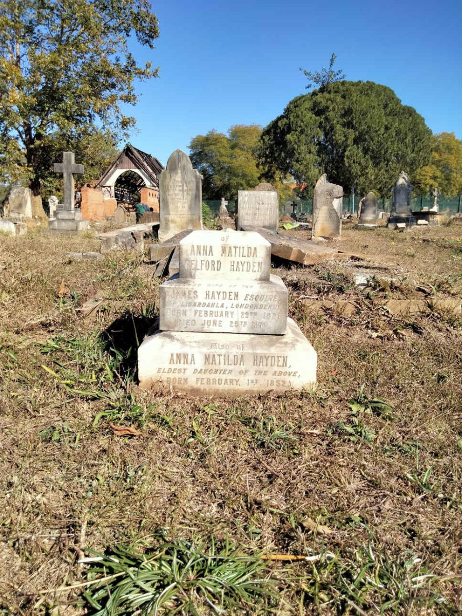 HAYDEN Anna Matilda Belford 1821-1879 :: HAYDEN Anna Matilda 1852-1879