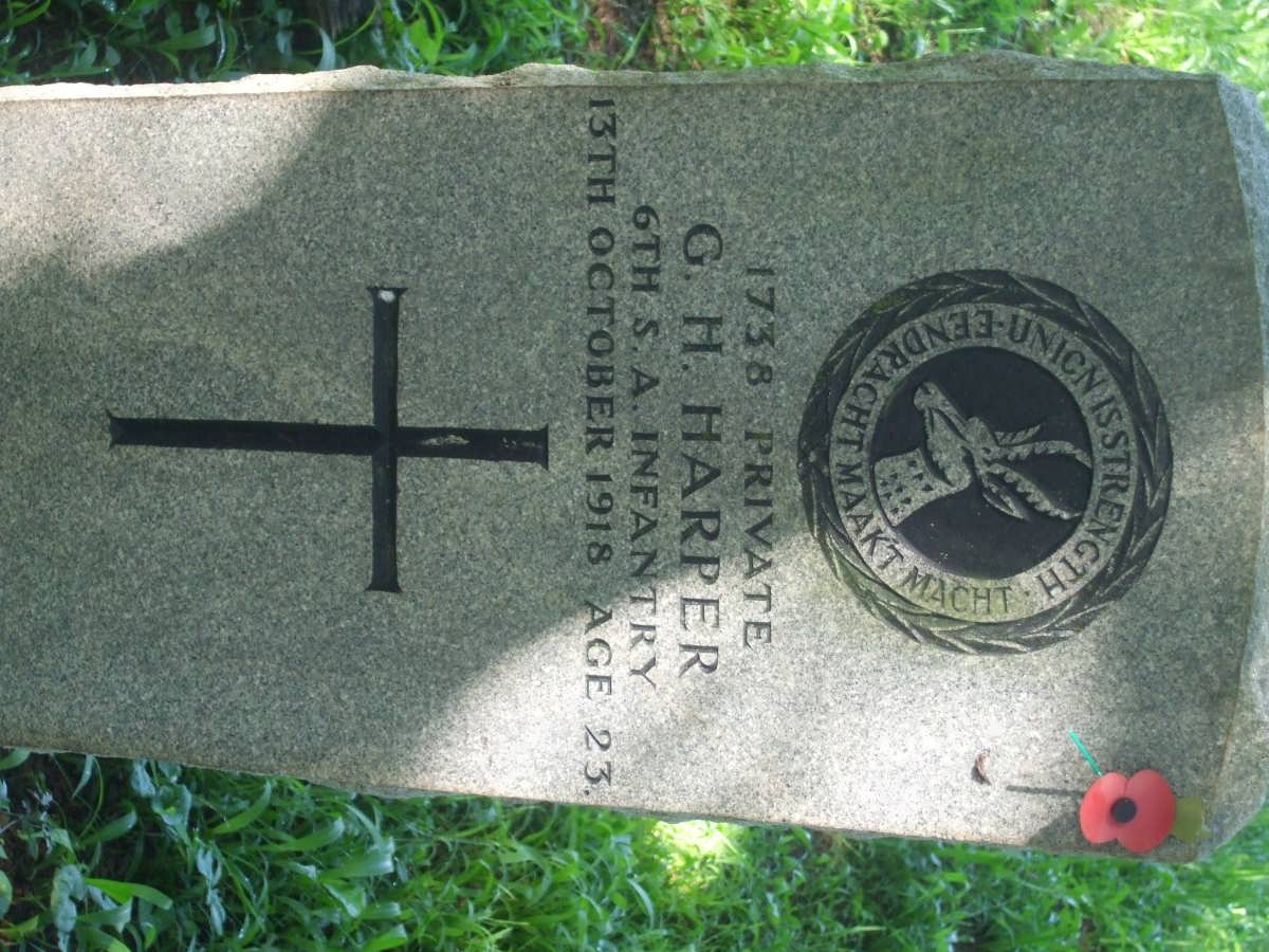 HARPER G.H. -1918