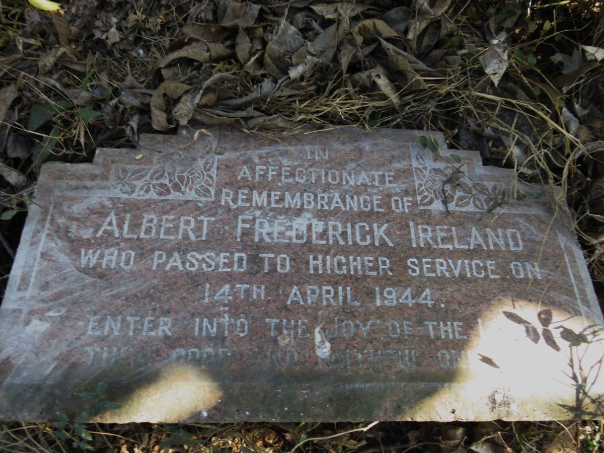 IRELAND Albert Frederick -1944