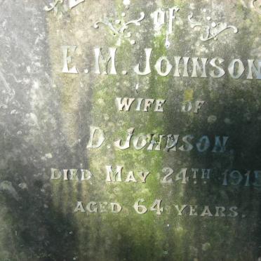 JOHNSON E.M. -1915