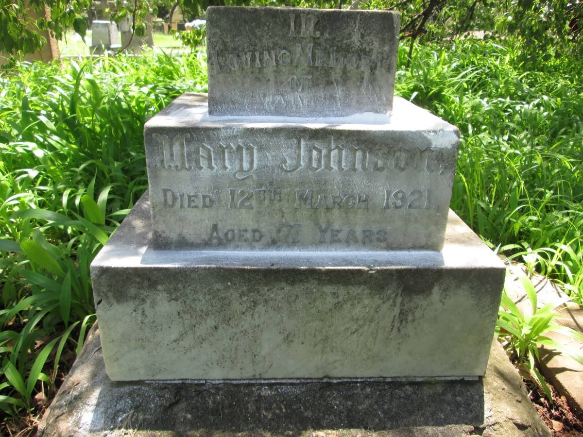 JOHNSON Mary -1921