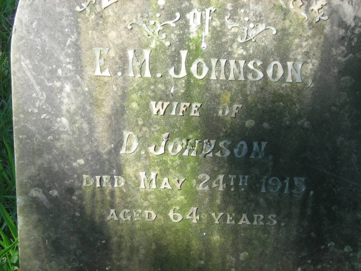 JOHNSON E.M. -1915