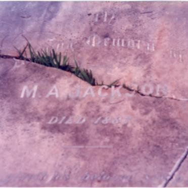 JACKSON M.A. -1887