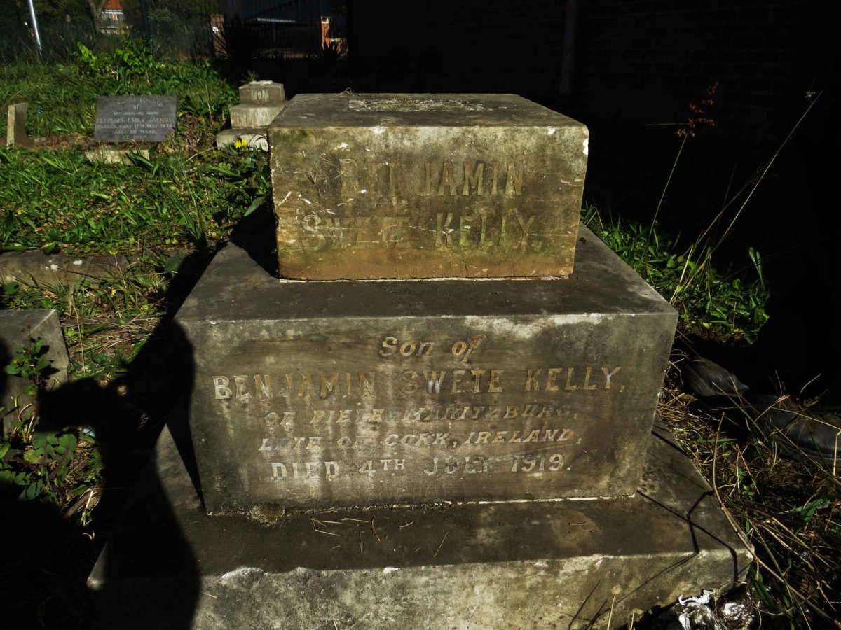 KELLY Benjamin, SWETE -1919 
