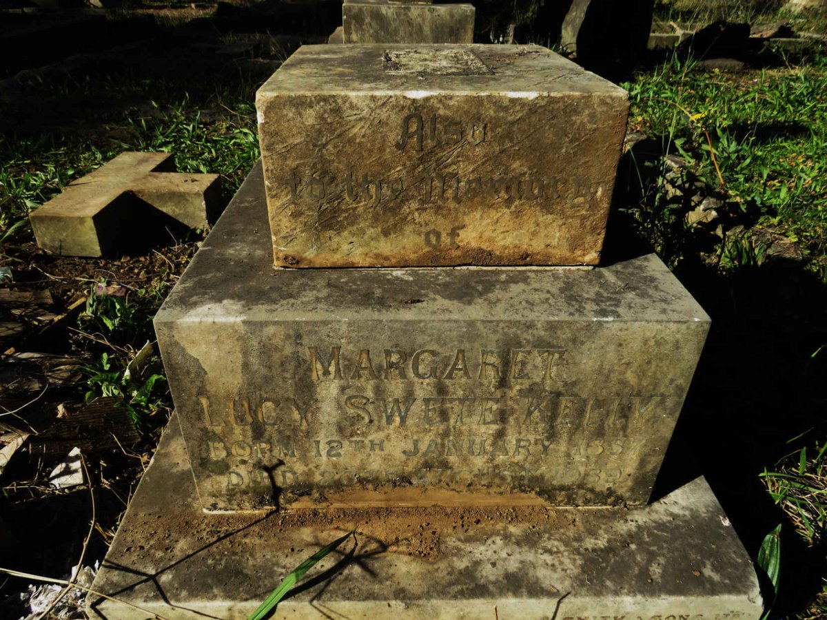KELLY Margaret Lucy, SWETE 1872-1896