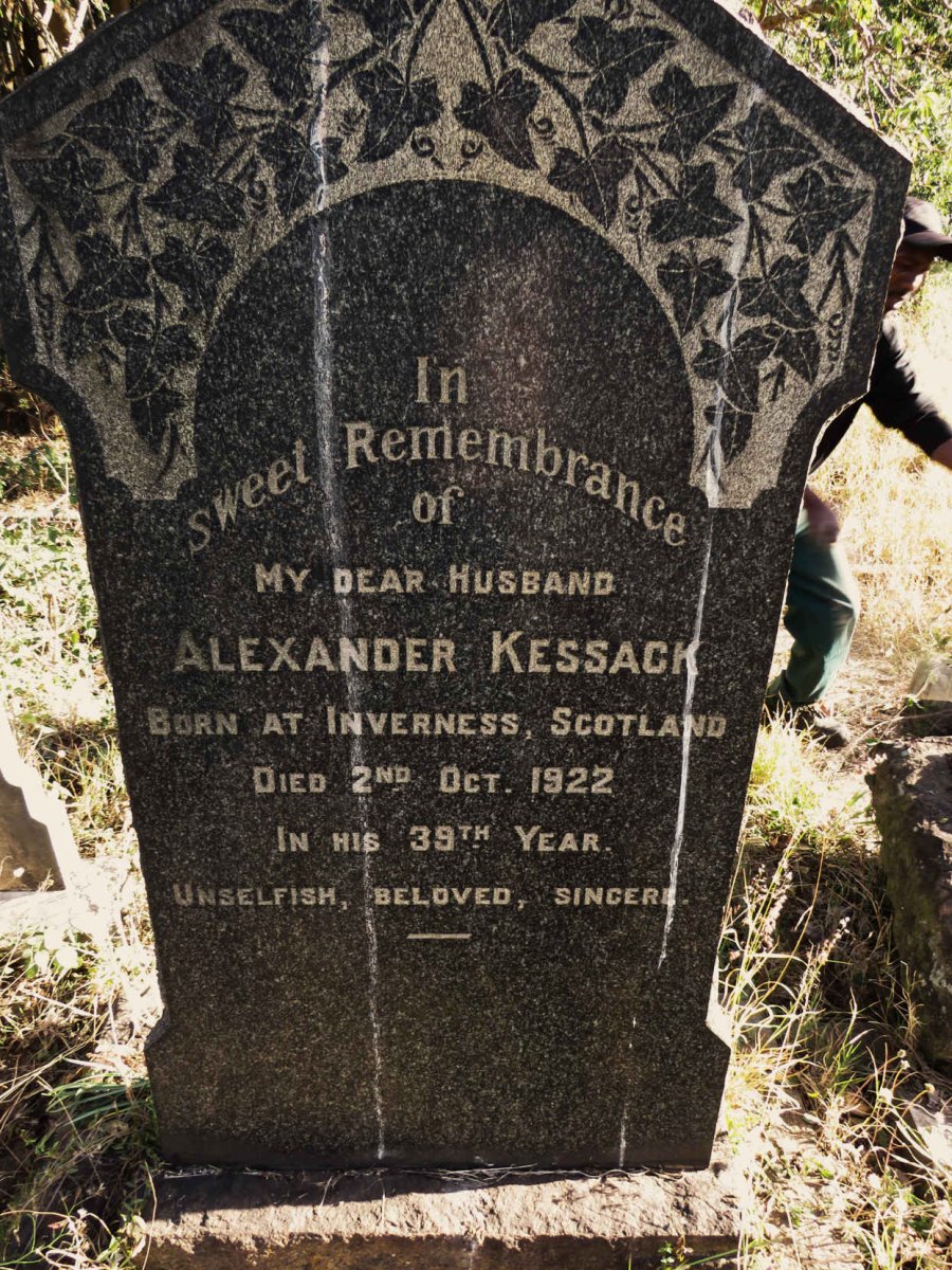 KESSACK Alexander -1922
