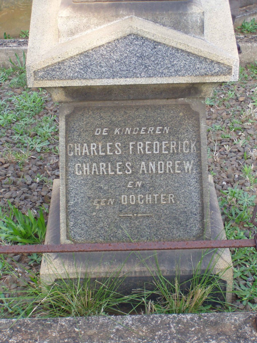 KESTELL Charles Frederick :: KESTELL Charles Andrew ::  KESTELL Daughter