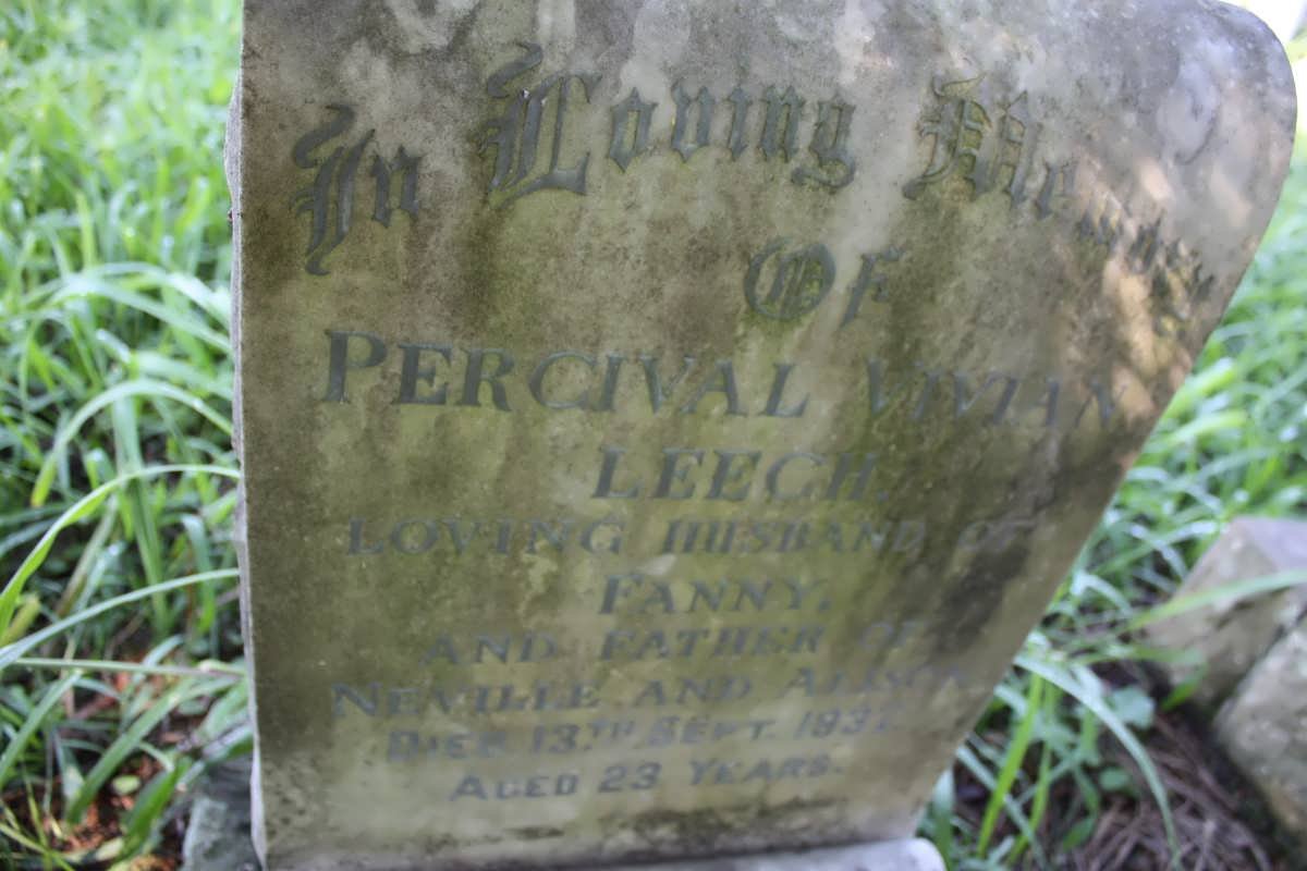 LEECH Percival Vivian -1937