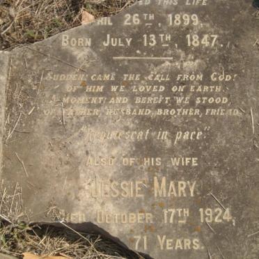 LEVY Charles Goodman 1847-1899 & Jessie Mary -1924