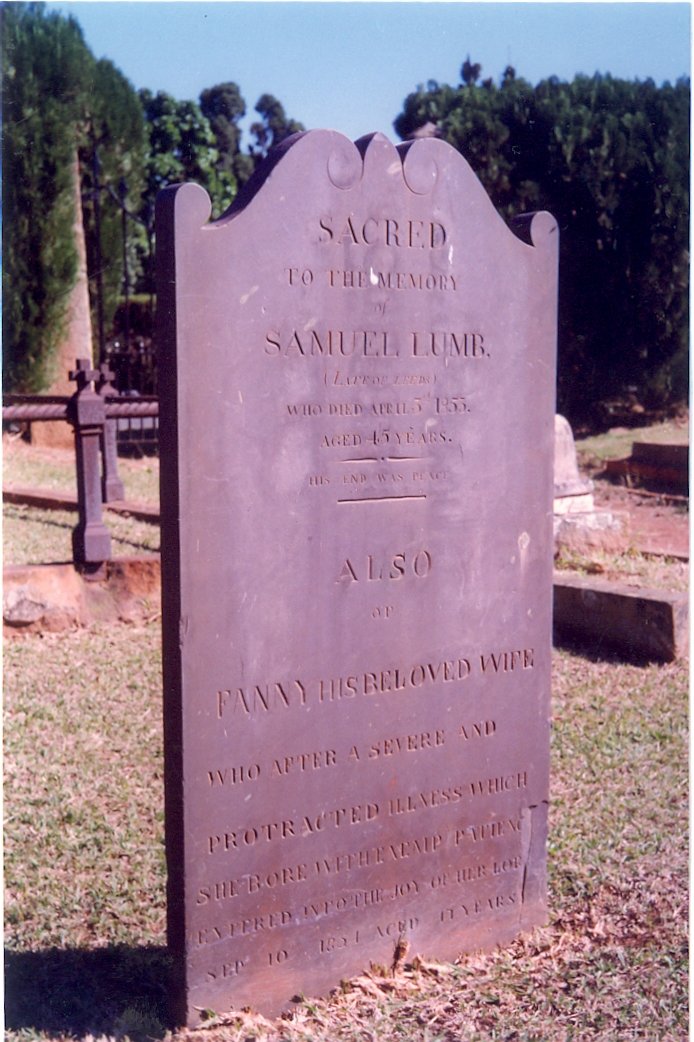 LUMB Samuel -1953 & Fanny ???