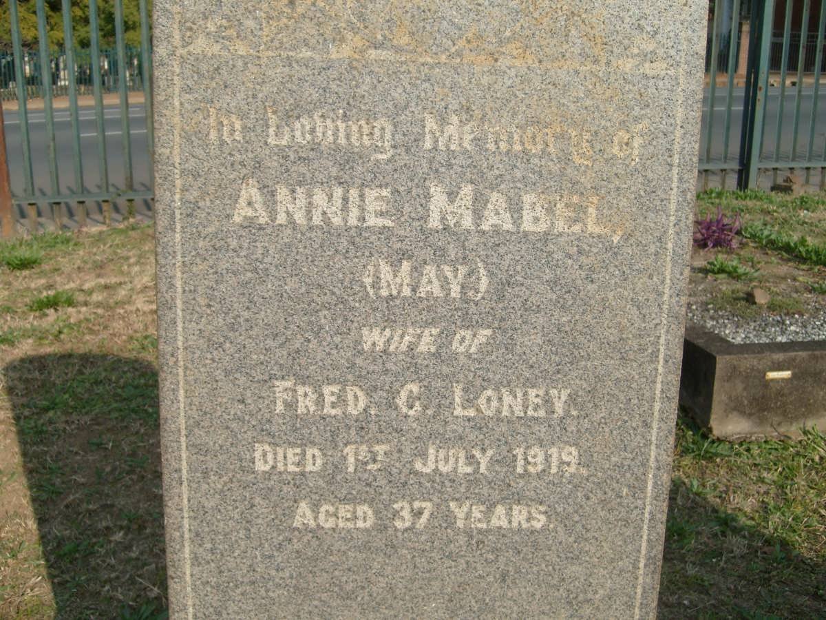 LONEY Annie Mabel -1919