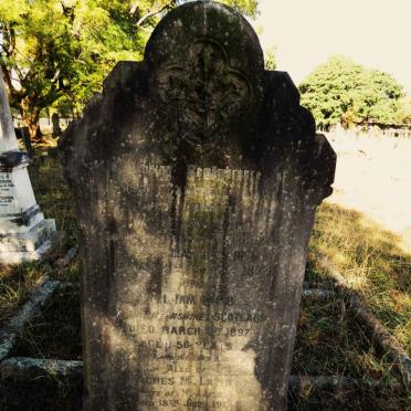 LAMB William -1897 :: LAMB Agnes M. -1913 :: LAMB Robert -1935 :: LAMB Susan Campbell 1875-1892