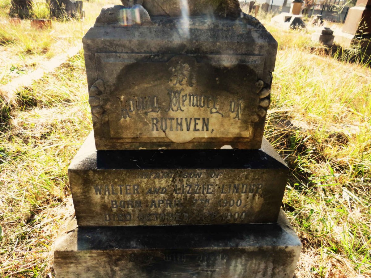LINDUP Walter -1947 :: LINDUP Ruthven 1900-1900  _3