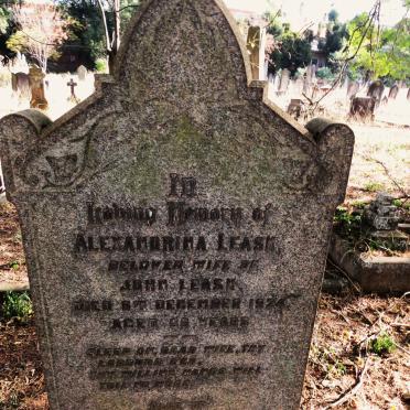 LEASK John -1928 & Alexandrina -1924