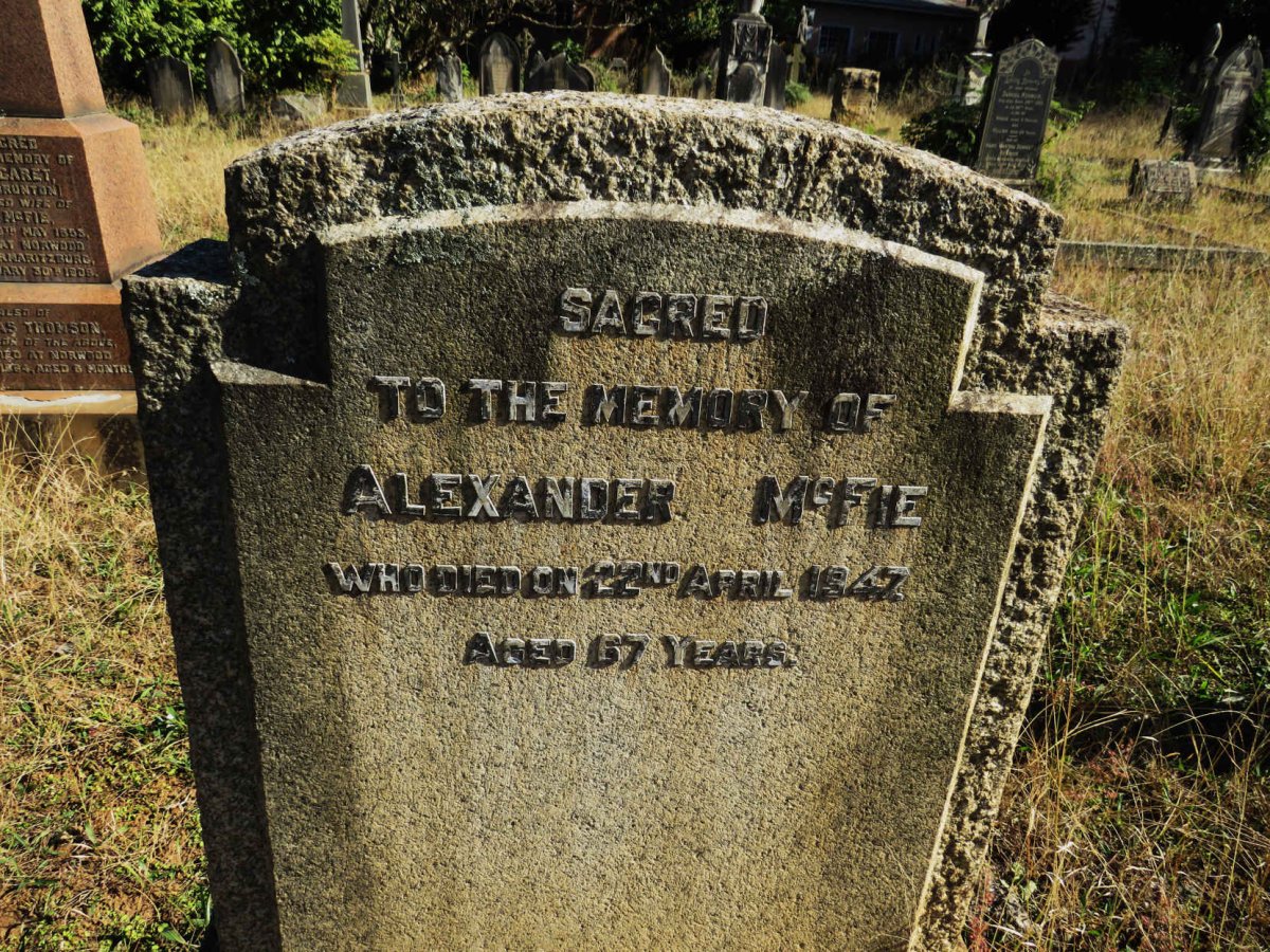 MCFIE Alexander -1947