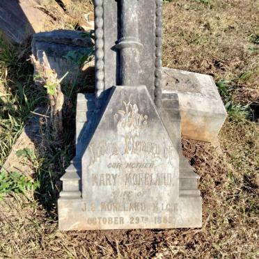 MORELAND Mary -1889