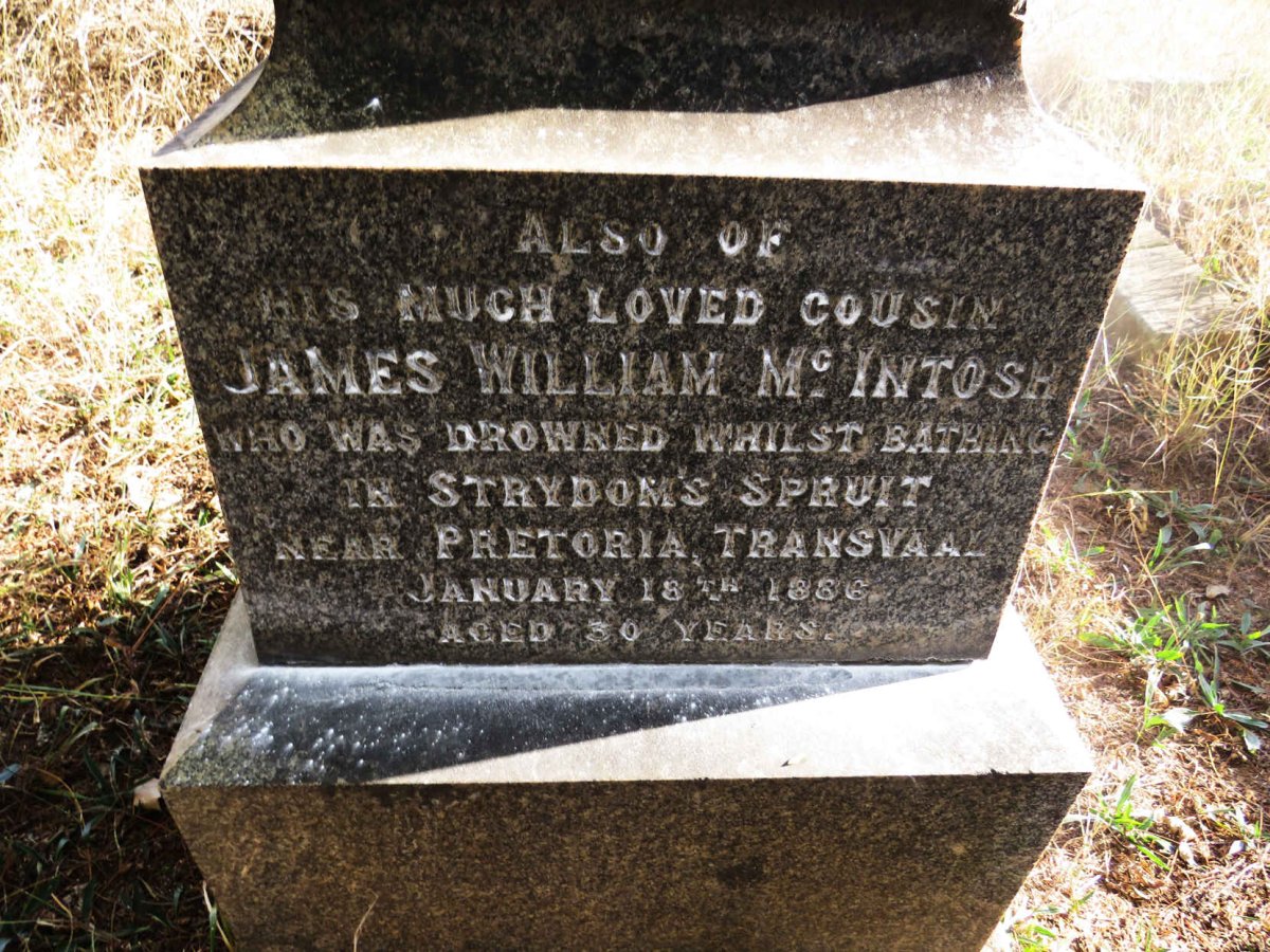 MCINTOSH James William -1886