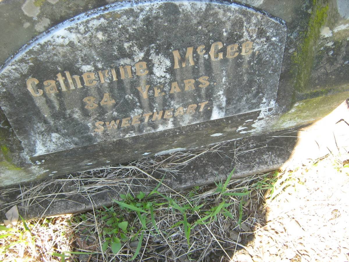 McGEE Catherine 