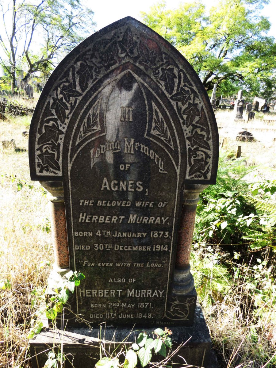 MURRAY Herbert 1871-1948 & Agnes 1873-1914