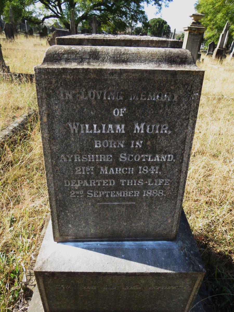 MUIR William 1841-1888