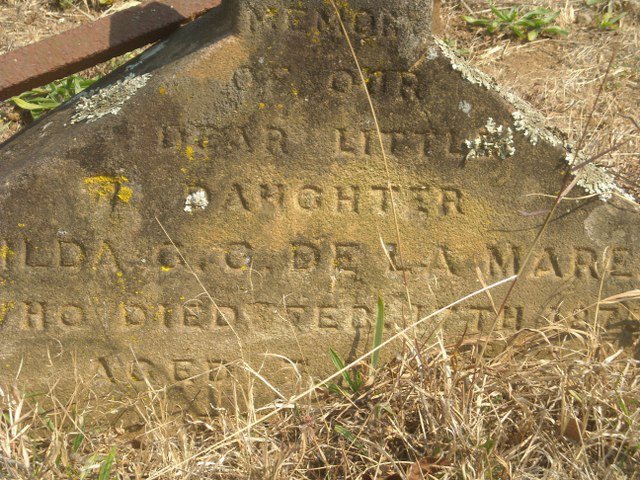 MARE ?ilda G.G., de la - 187?