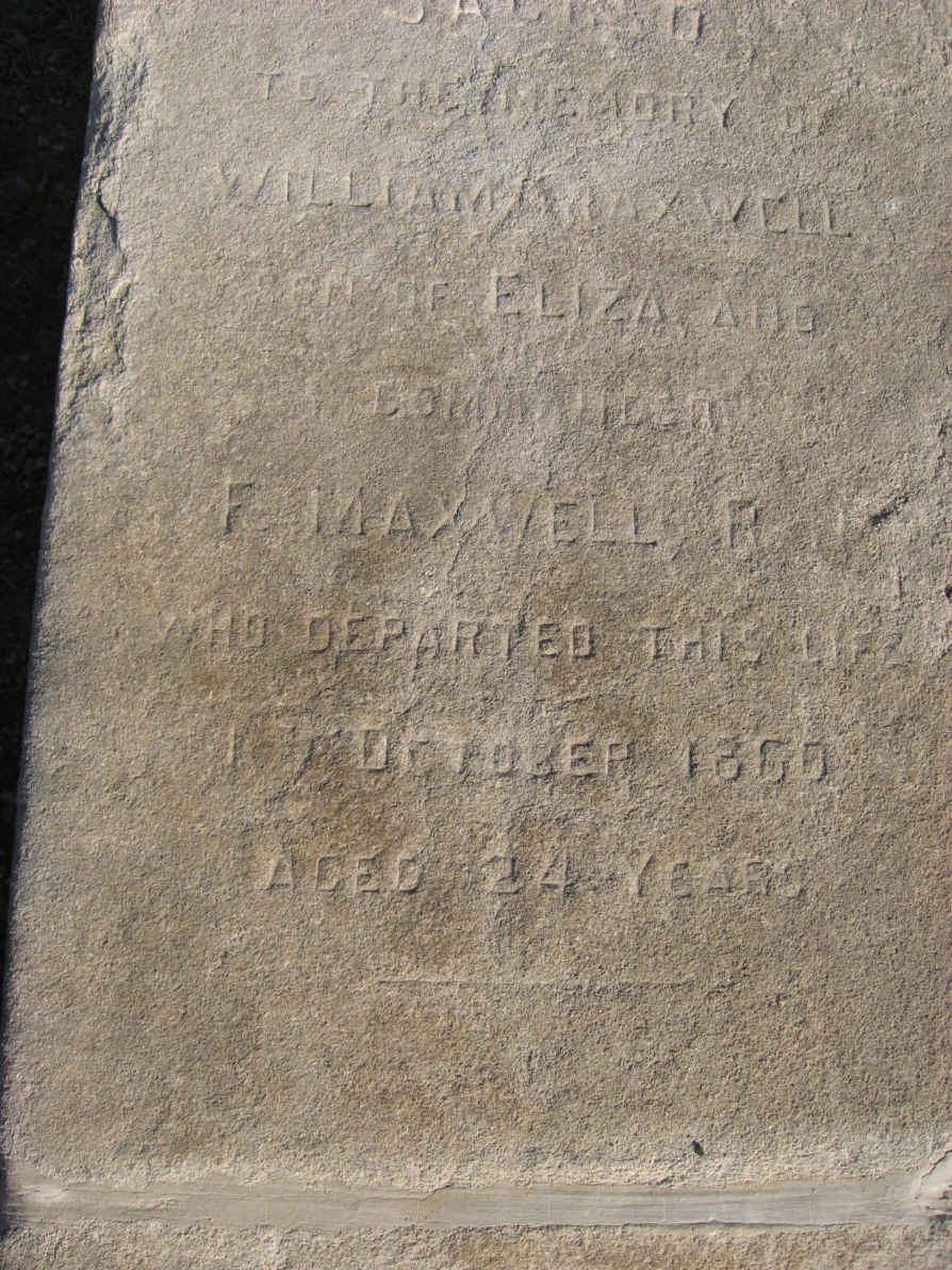 MAXWELL William -1860