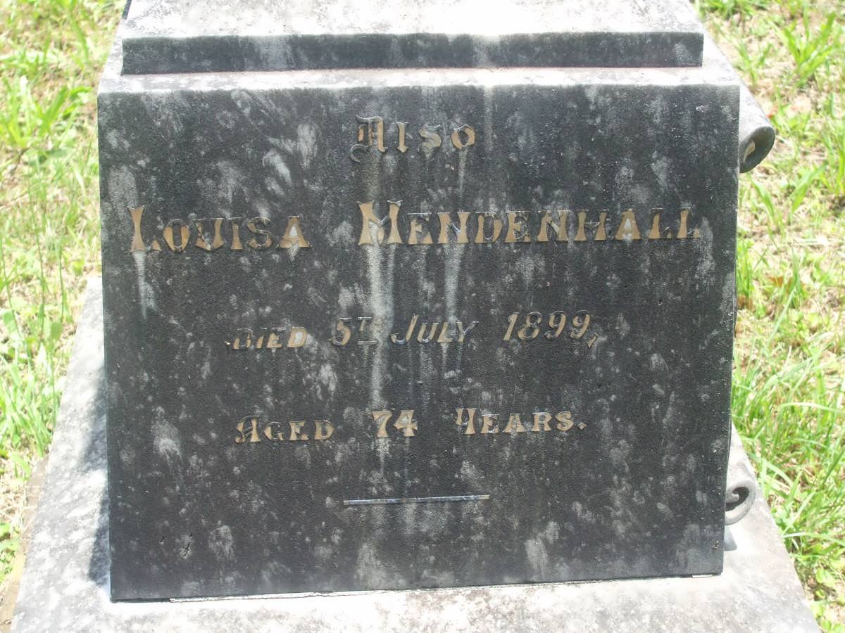 MENDENHALL Louisa -1899
