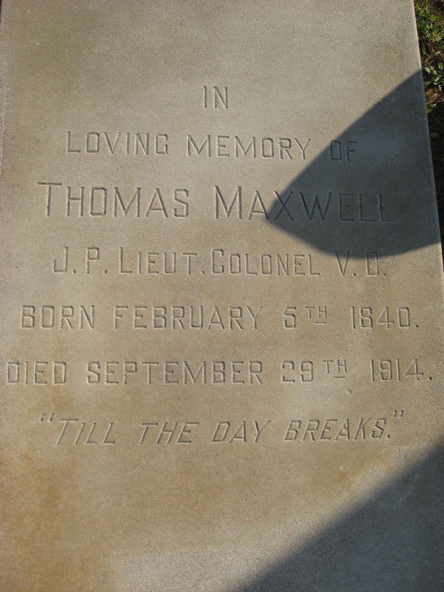 MAXWELL Thomas 1840-1914