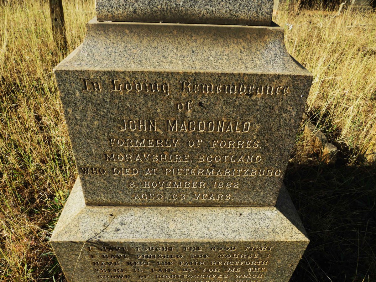 MACDONALD John -1882
